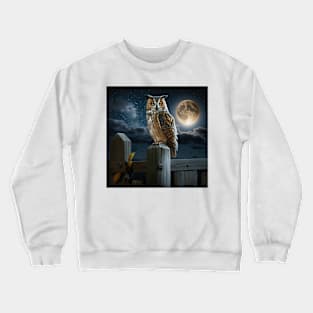 Owl #003 Crewneck Sweatshirt